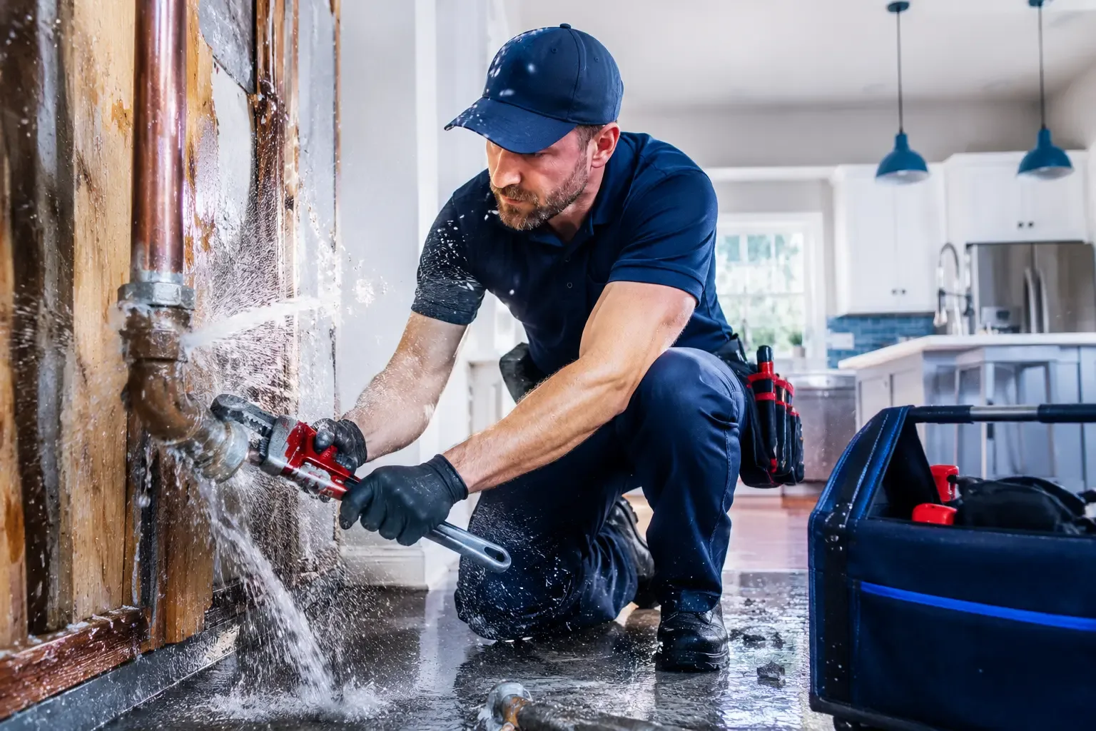Local emergency pipe repair professionals in Mantachie, MS